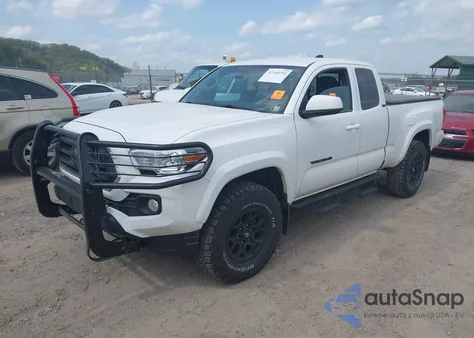 2022 Toyota Tacoma Sr5 V6 из США, поврежденный, VIN 3TYSZ5AN1NT092590